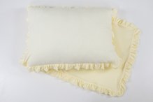 Fronhas de Malha Favinho Creme