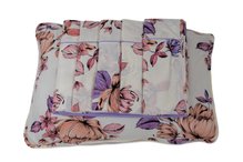 Jogo de Cama Malha Solteiro 3pçs Estampa Floral