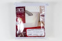 Lençol Malha Favinho Casal Queen Liso Branco