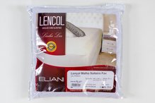 Lençol Malha Favinho Solteiro com Elástico Branco