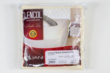 Lençol Malha Favinho Solteiro com Elástico Creme