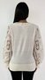 Blusa Feminina Manga Bordada