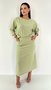 Conjunto Feminino Michelly Liso Verde