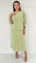 Conjunto Feminino Michelly Liso Verde