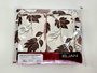 Jogo de Cama Malha Casal Queen 4pçs Estampa Folhas Marrom