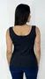 Regata Feminina com Bojo Lisa Preta