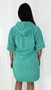 Saída de Banho Roupão Roupão Sofia Liso Verde