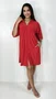 Saída de Banho Roupão Roupão Sofia Vermelho Liso