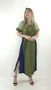 Vestido Loyva Marinho e Verde