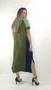 Vestido Loyva Marinho e Verde