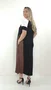 Vestido Loyva Marrom e Preto